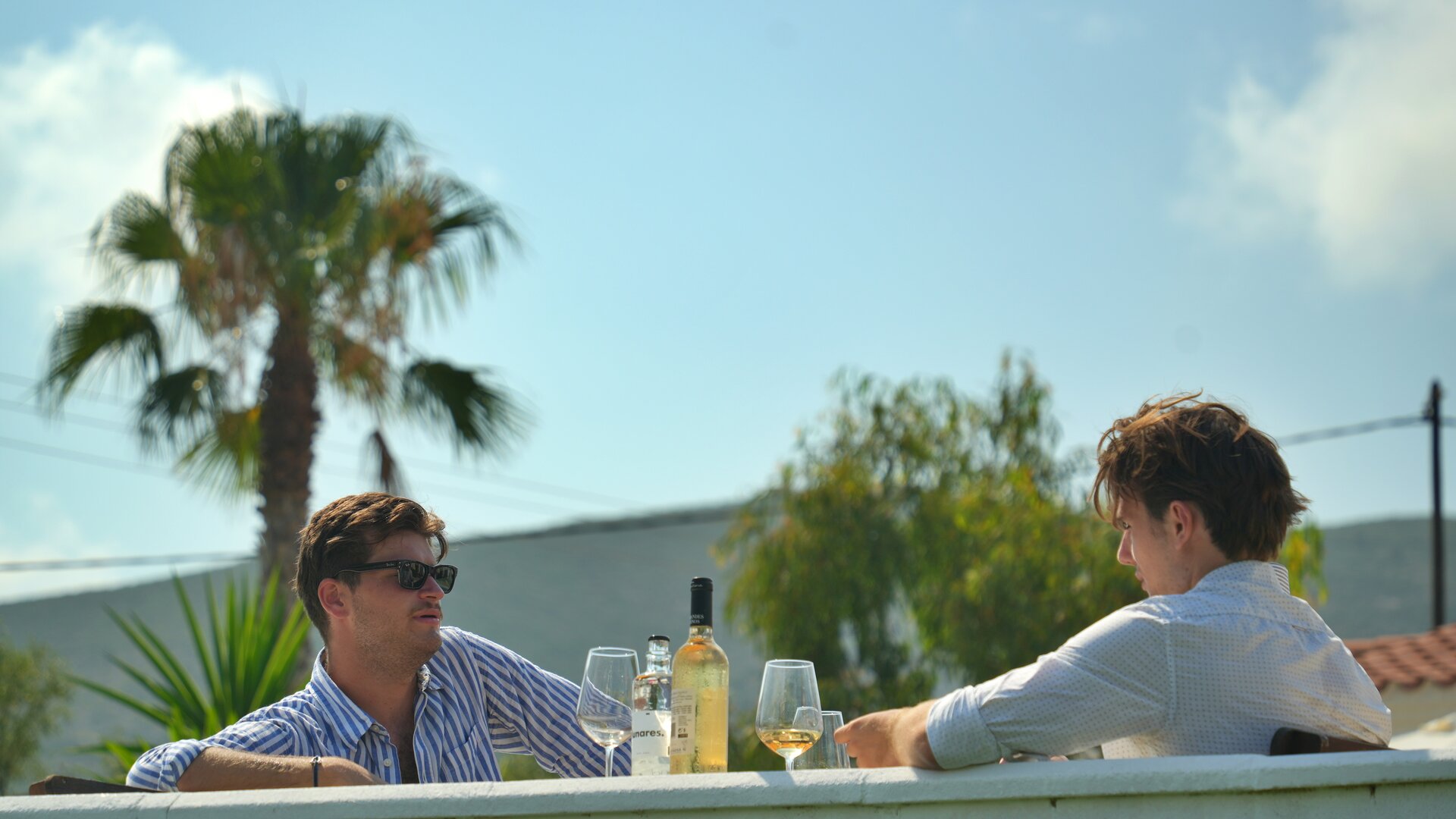 Terraza y jardines mediterráneos